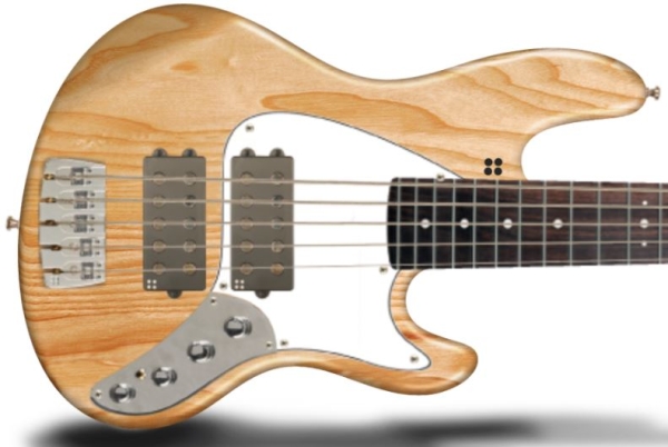 Sandberg California II TM2-5 Pickguard, Weiß